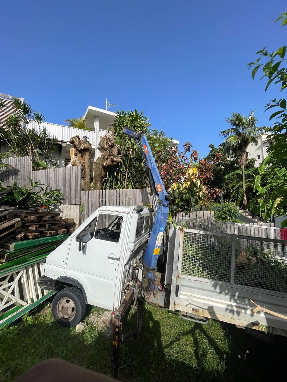 Camion grue démontage